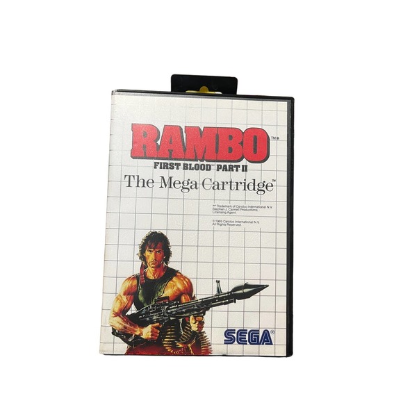 SEGA Rambo: First Blood Part II (tested/working) - Picture 1 of 10